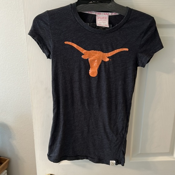Rare collegiate collection by VC PINK Texas Longhorns football shirt - Picture 4 of 10